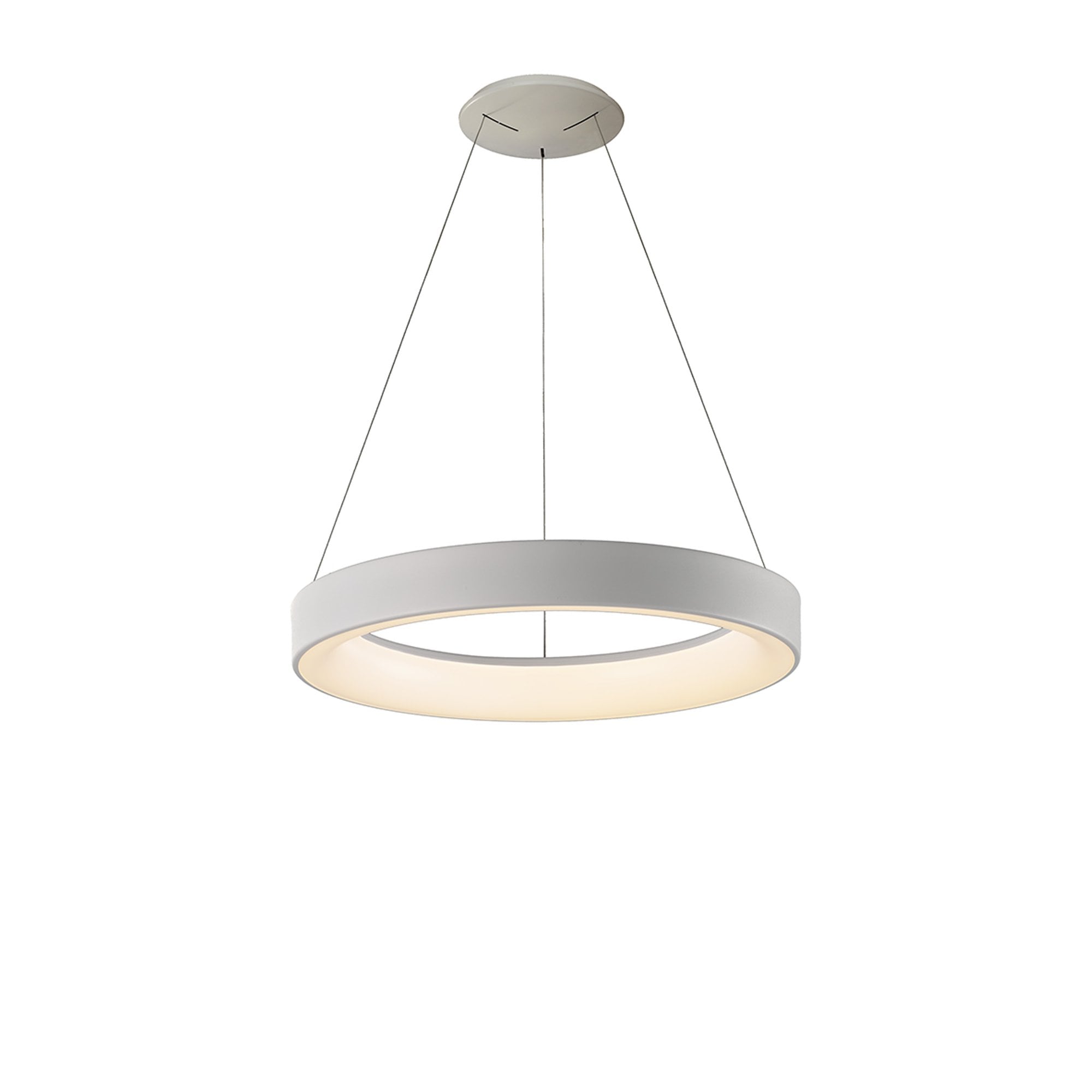 Mantra Niseko II 50cm Ring Pendant - White