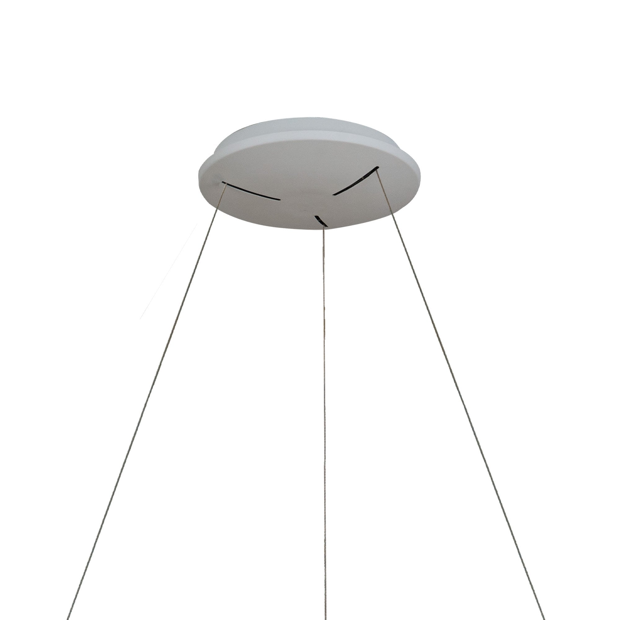 Mantra Niseko II 50cm Ring Pendant - Wood