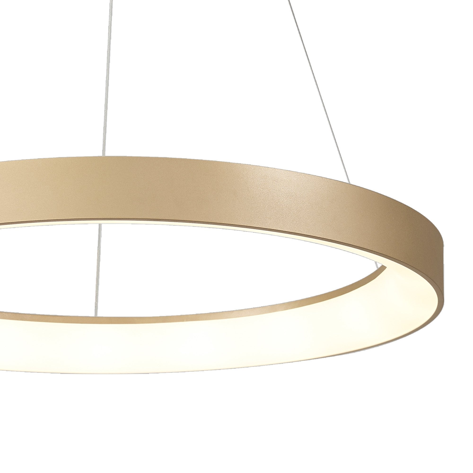 Mantra Niseko II 65cm Ring Pendant - Gold