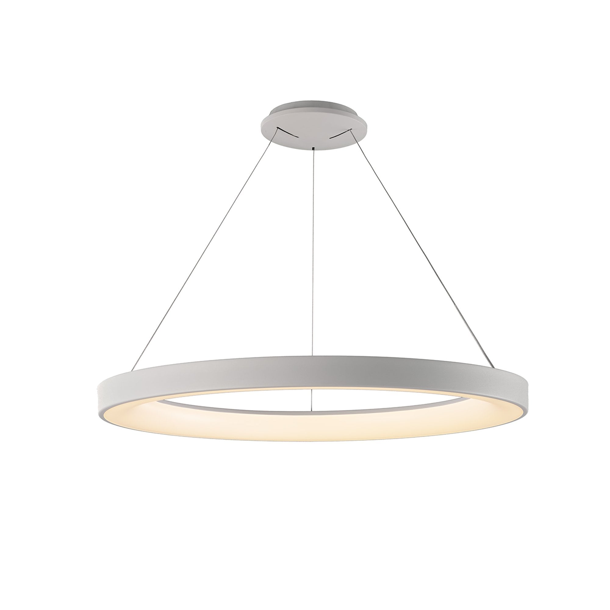 Mantra Niseko II 90cm Ring Pendant - White