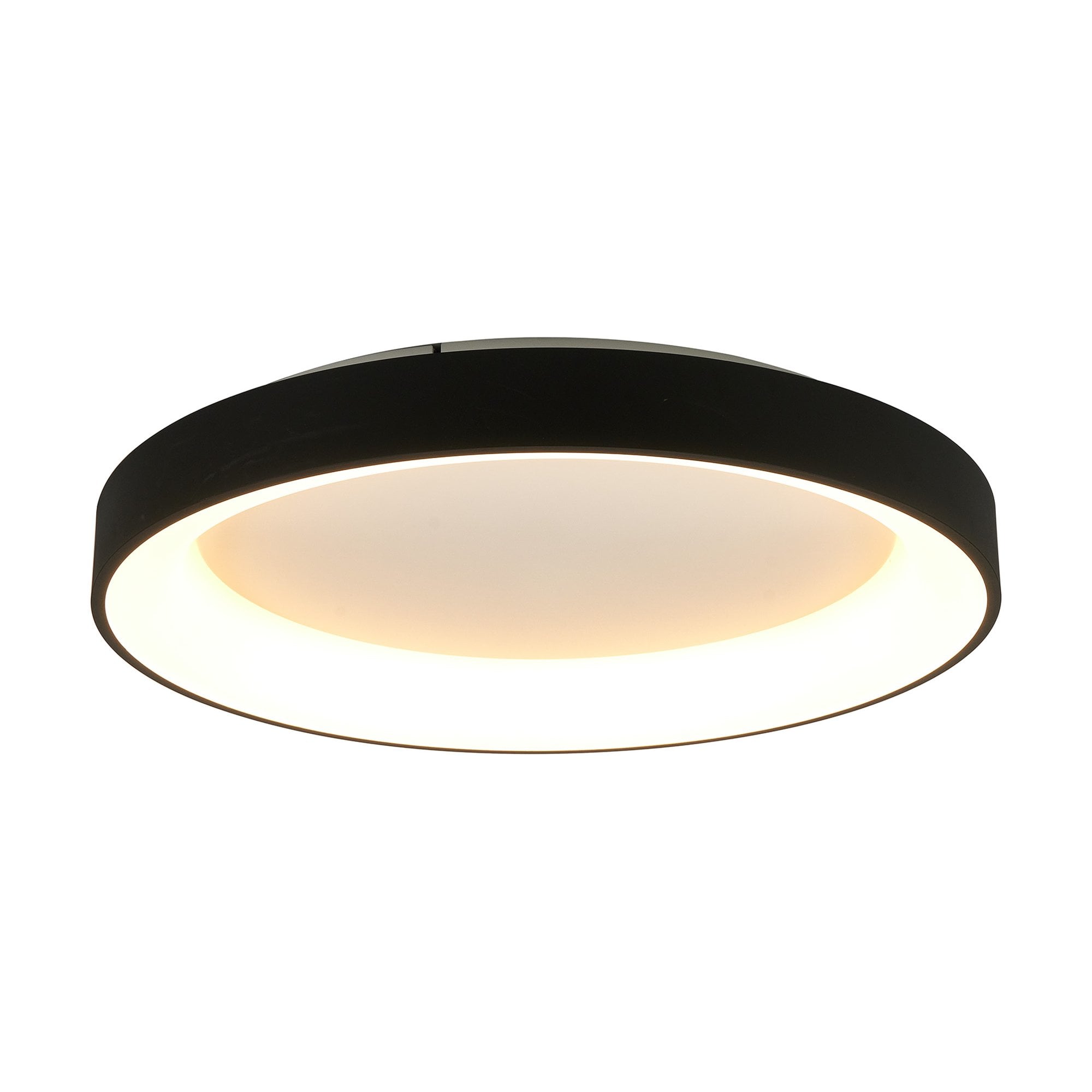 Mantra Niseko II 65cm Ring Ceiling Light - Black