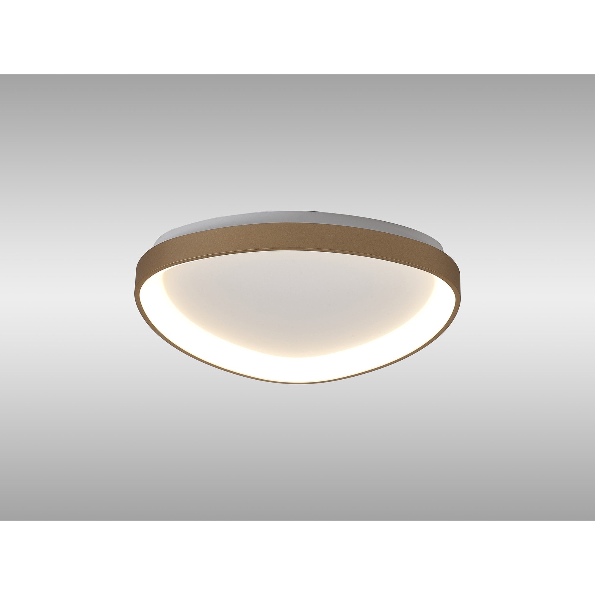 Mantra Niseko II 42cm Triangular Ceiling Light - Gold