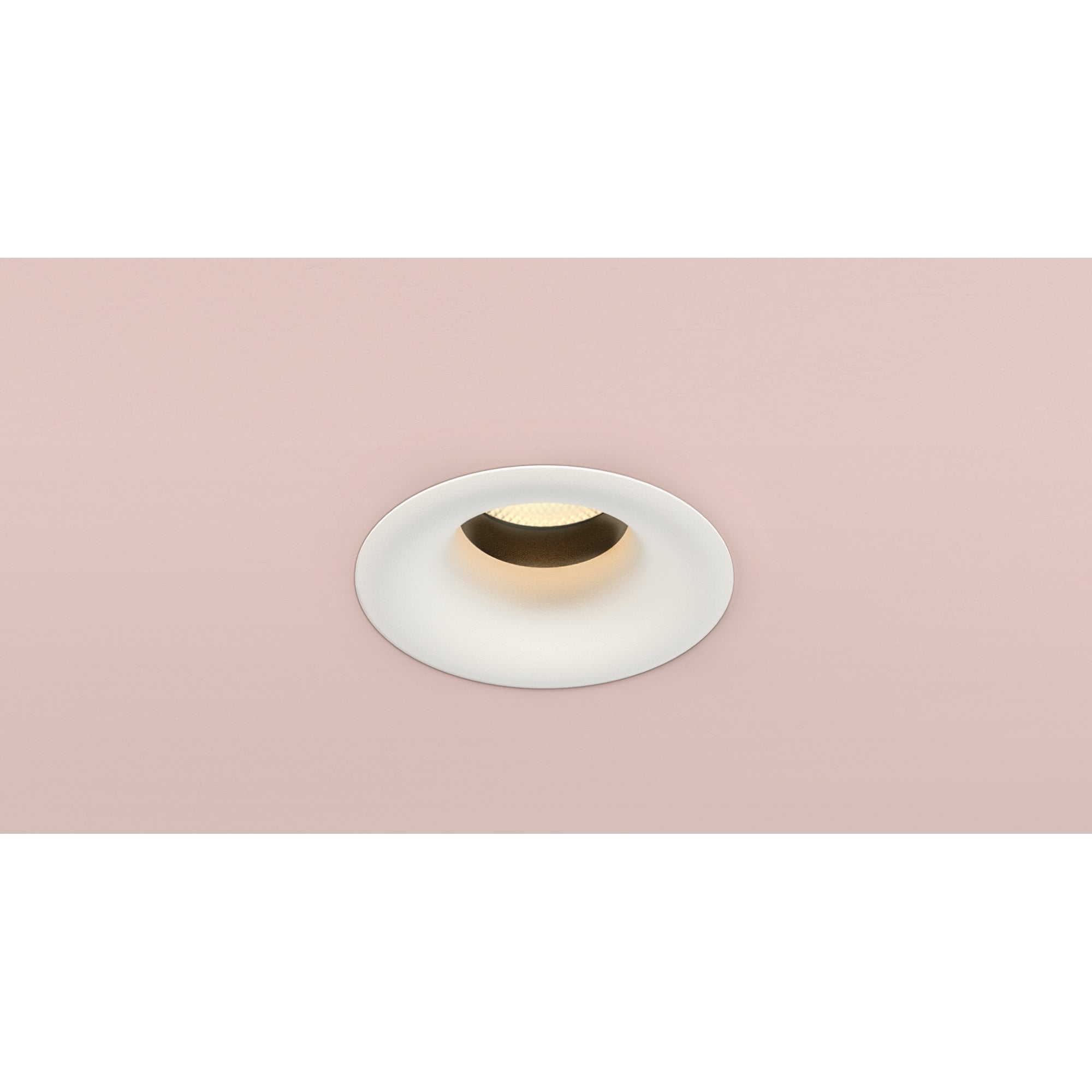 Orluna Curve Recessed Fixed Downlight - Low Glare Darklighter