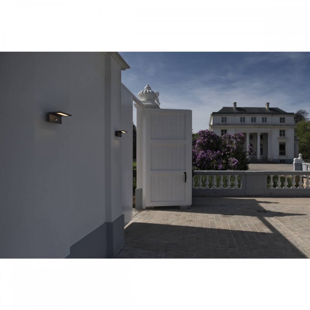 SLV Angolux Sensor Outdoor LED Wall Light - Anthracite - Mains