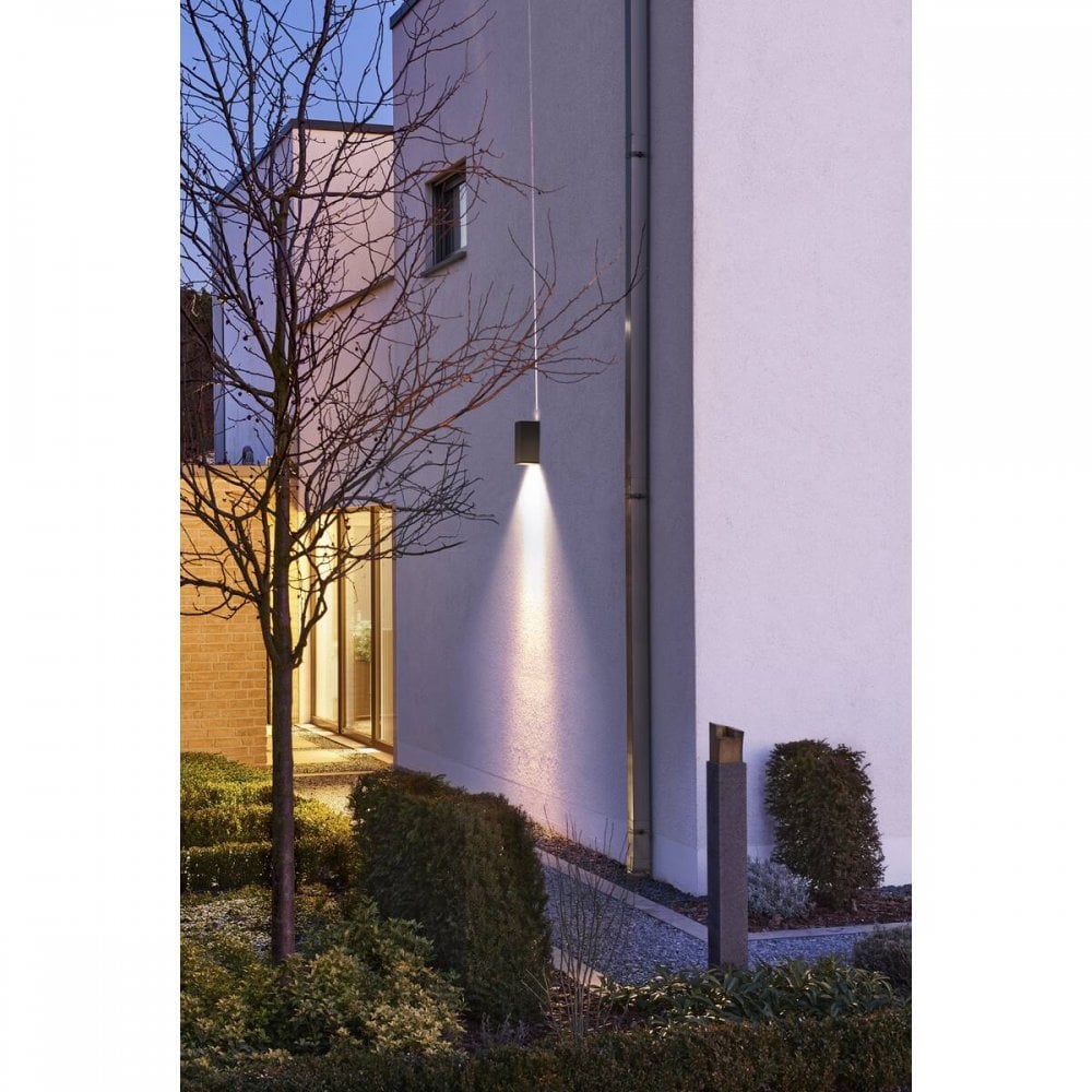SLV Big Theo Outdoor Beam Up/Flood Down LED Wall Light - Anthracite - Mains