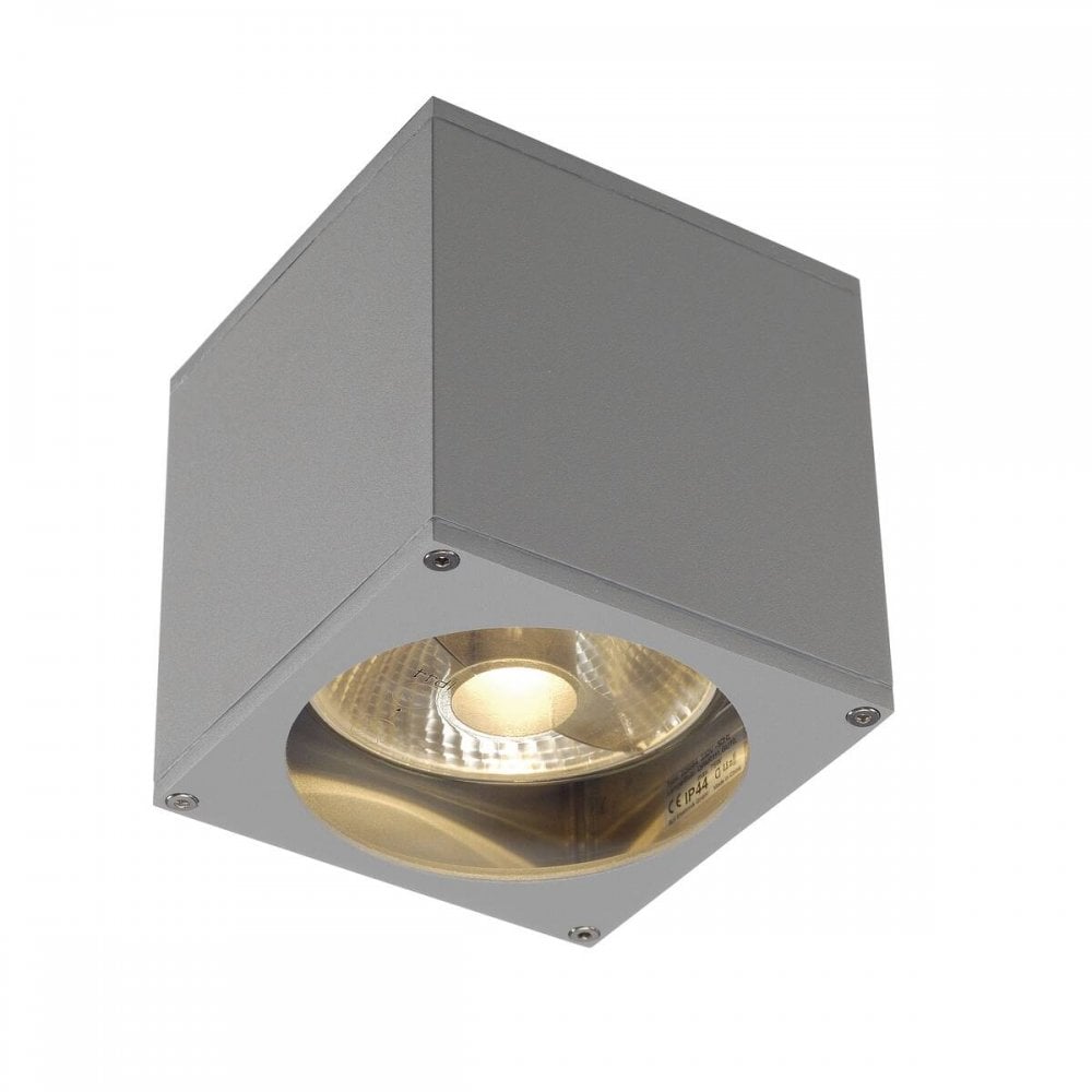SLV Big Theo Outdoor Wall Light - Silver-Grey - Mains