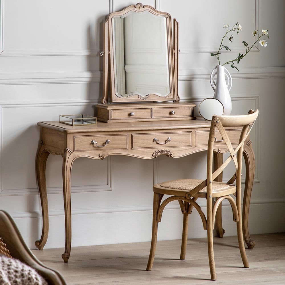 Mura Cambridge Table Top Mirror - Mindi Wood