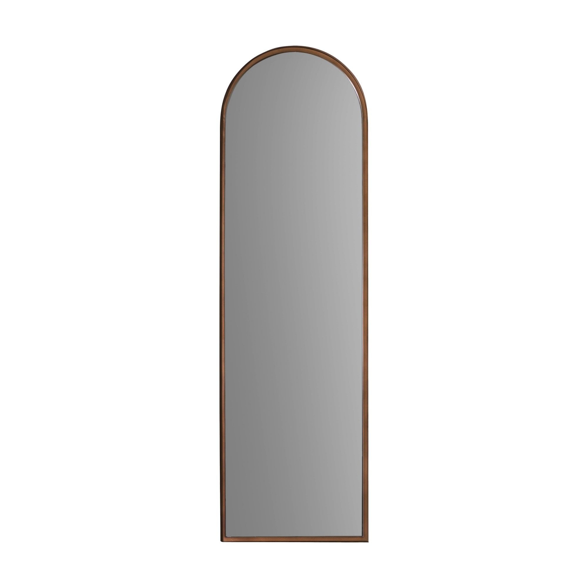 Mura Berwick Arch Full Length Leaner Mirror - Aged Bronze