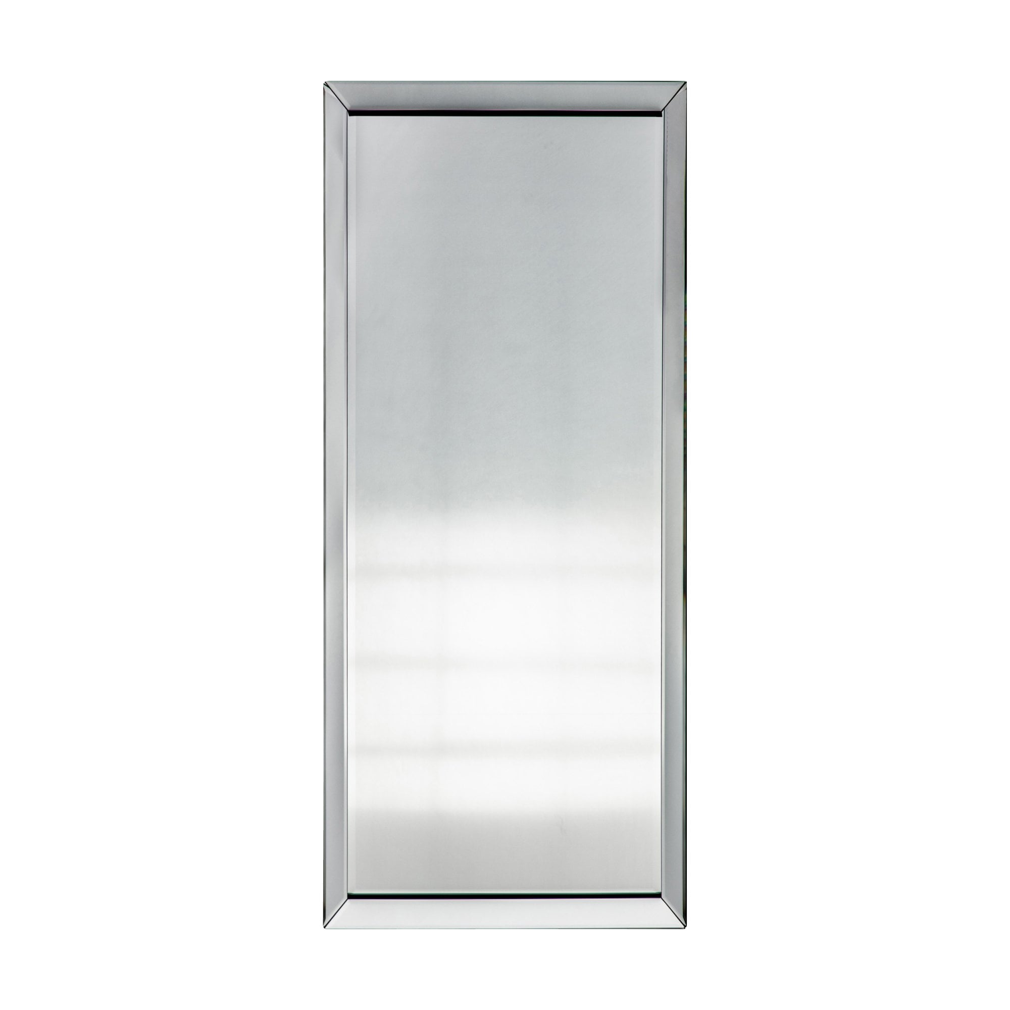 Mura Charlotte Full Length Wall Mirror - Matt Black Edge