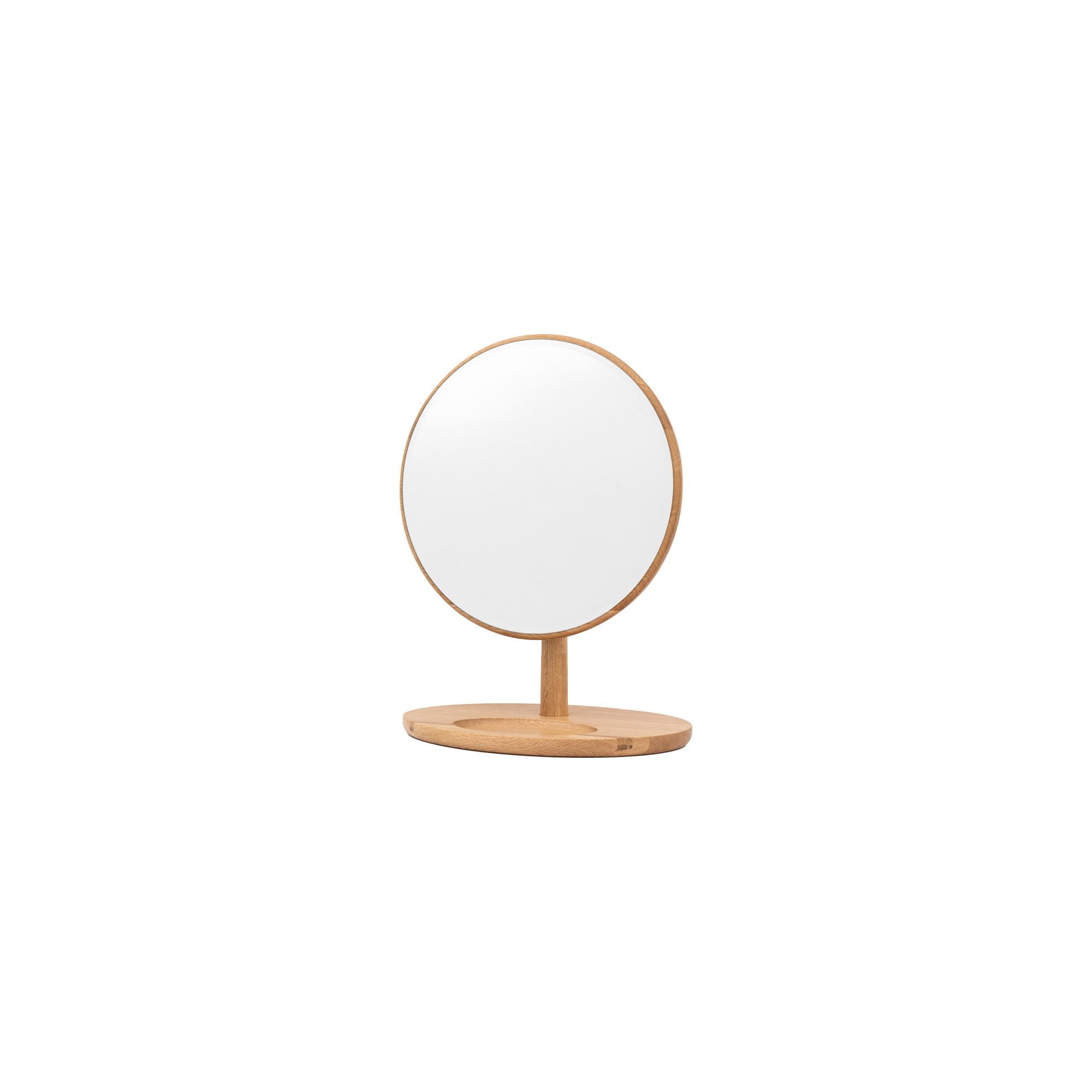 Mura Brunswick Table Top Mirror - Natural Oak