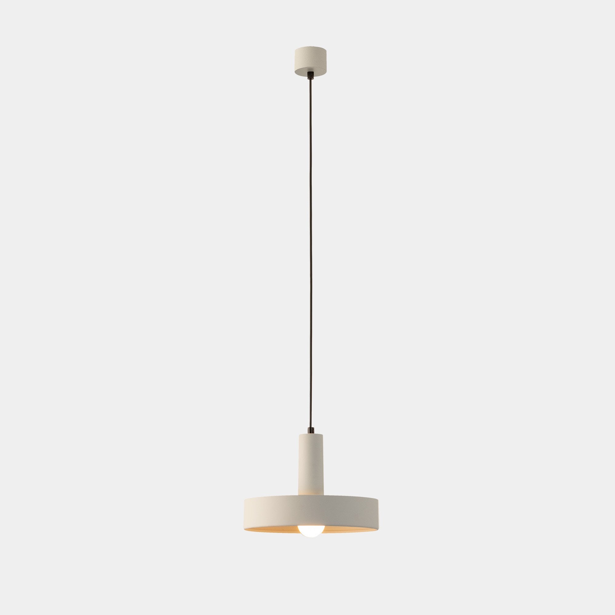 LedsC4 Keops Individual Pendant - Grey White