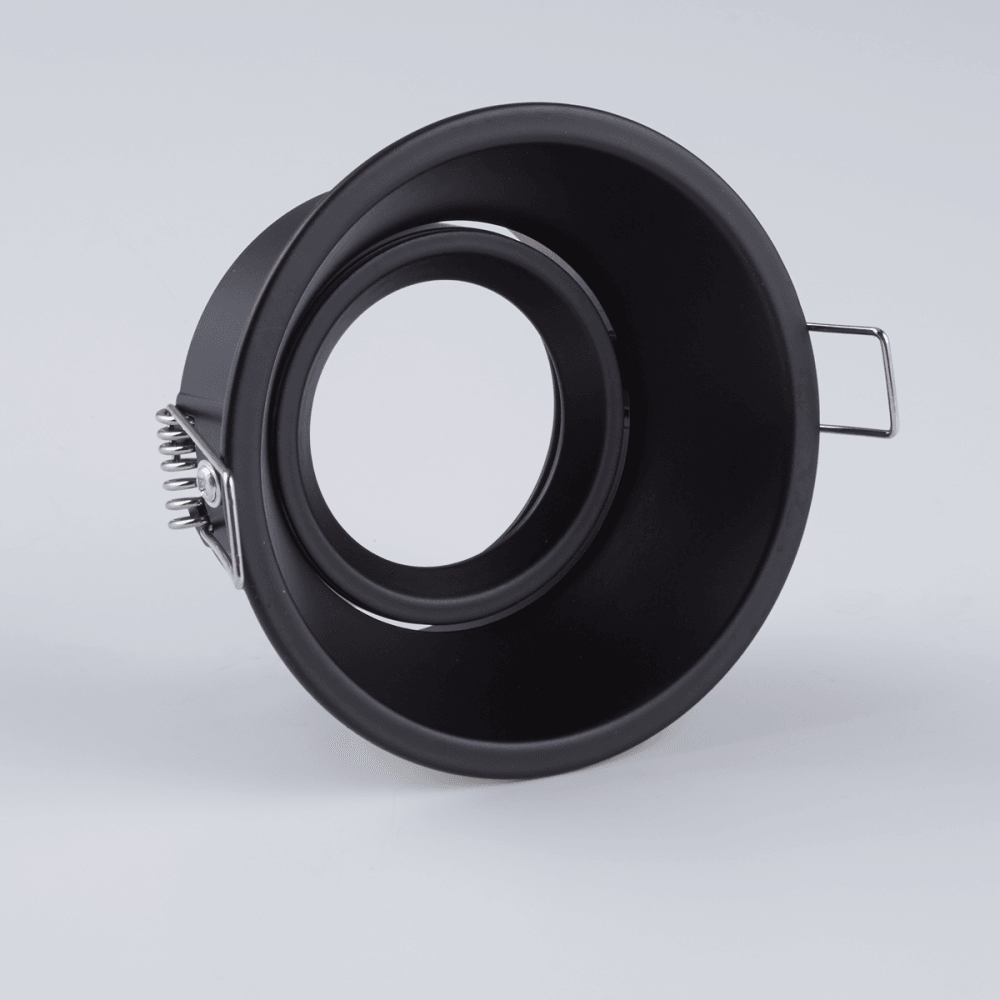 Context Berlin Adjustable GU10 Downlight - Matt Black