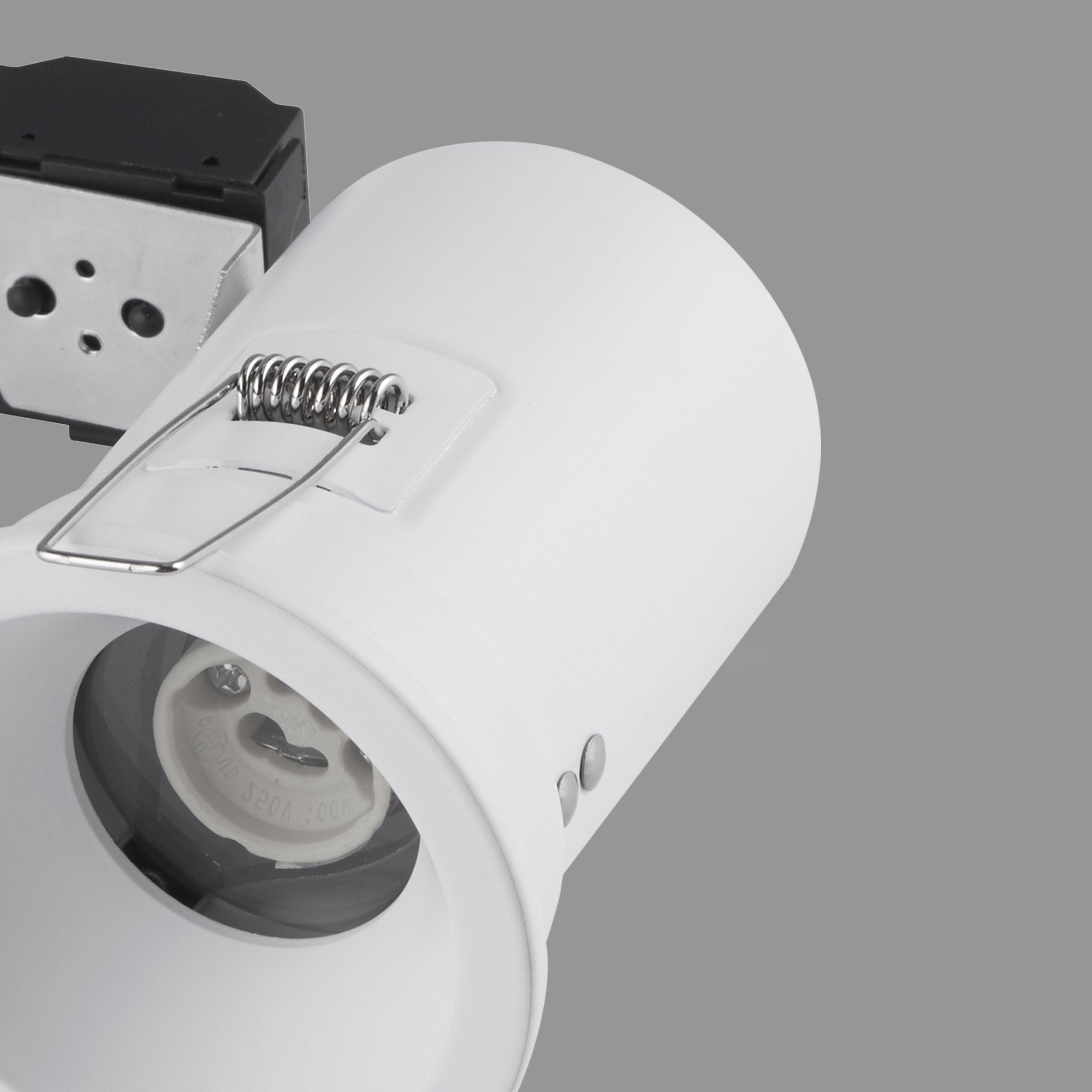 Context Berlin Fixed IP65 GU10 Downlight - Matt White - Fire Rated