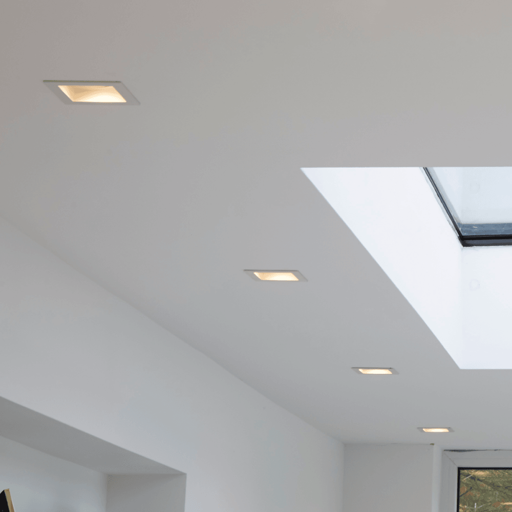 Context Berlin Adjustable Square GU10 Downlight - Matt White