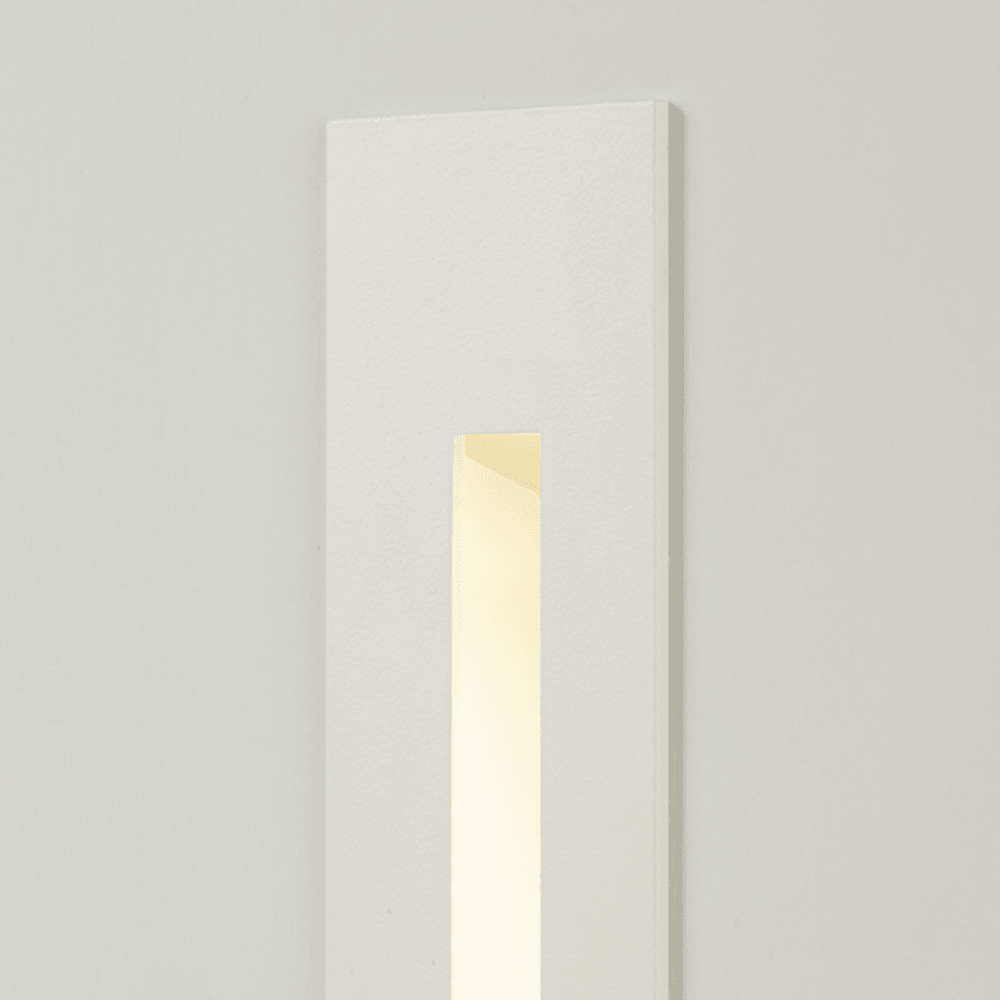 Context Alma 1W IP65 Recessed Wall Marker Light - White