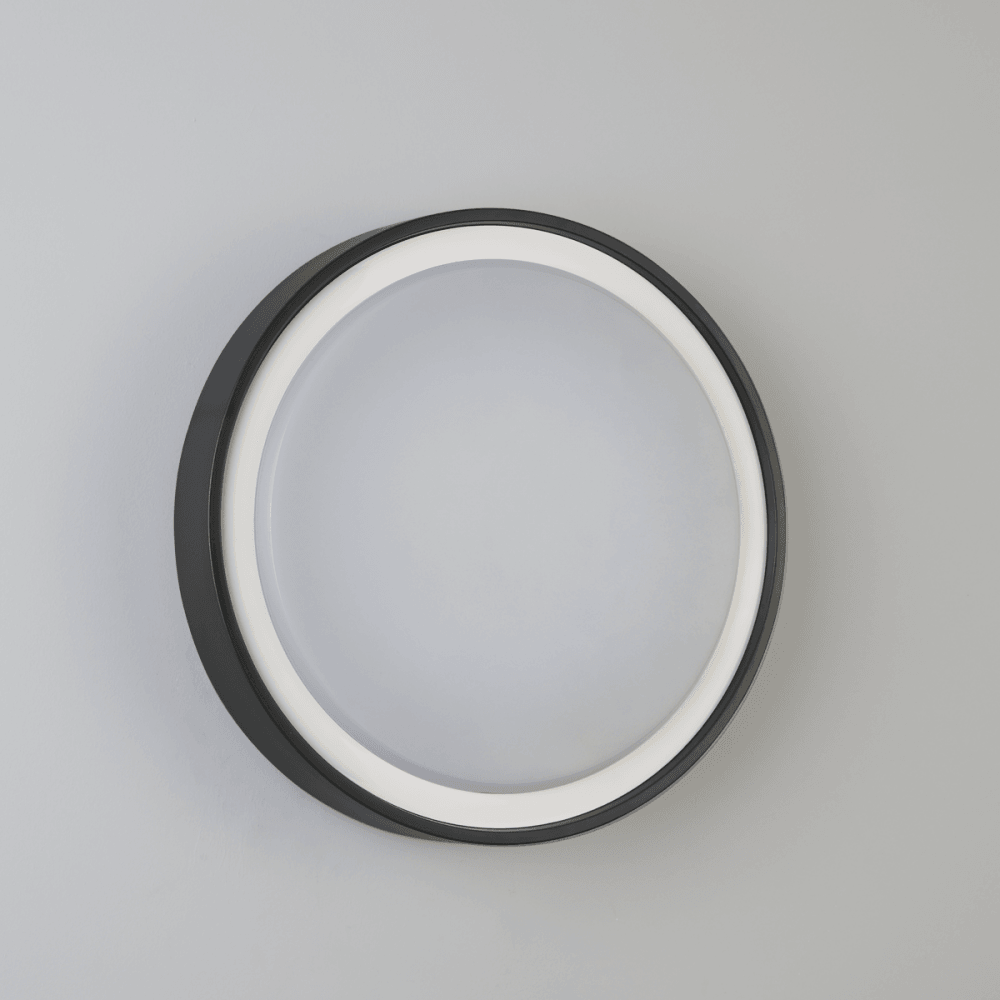 Context Langtry 260mm LED Outdoor Wall/Ceiling Light - Dark Grey