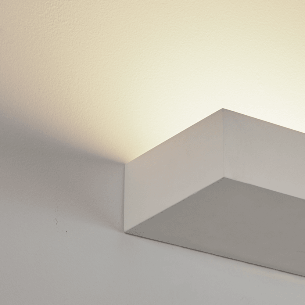 Context Ledward LED Wall Uplight - Plaster