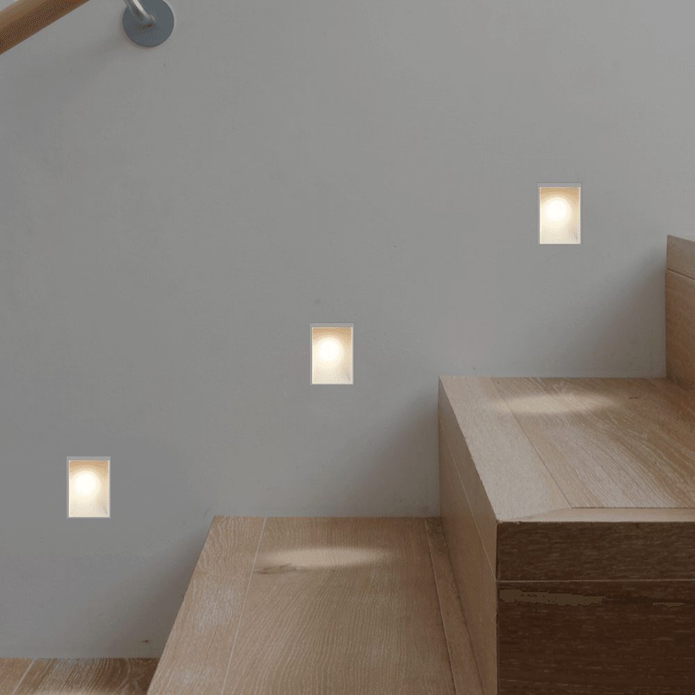 Context Helsinki Trimless LED Step Light - Matt White