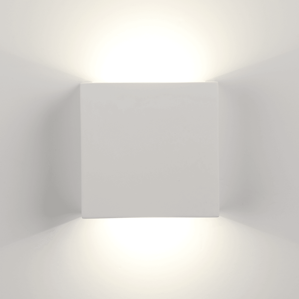 Context Istanbul Up & Down LED Wall Light - Plaster