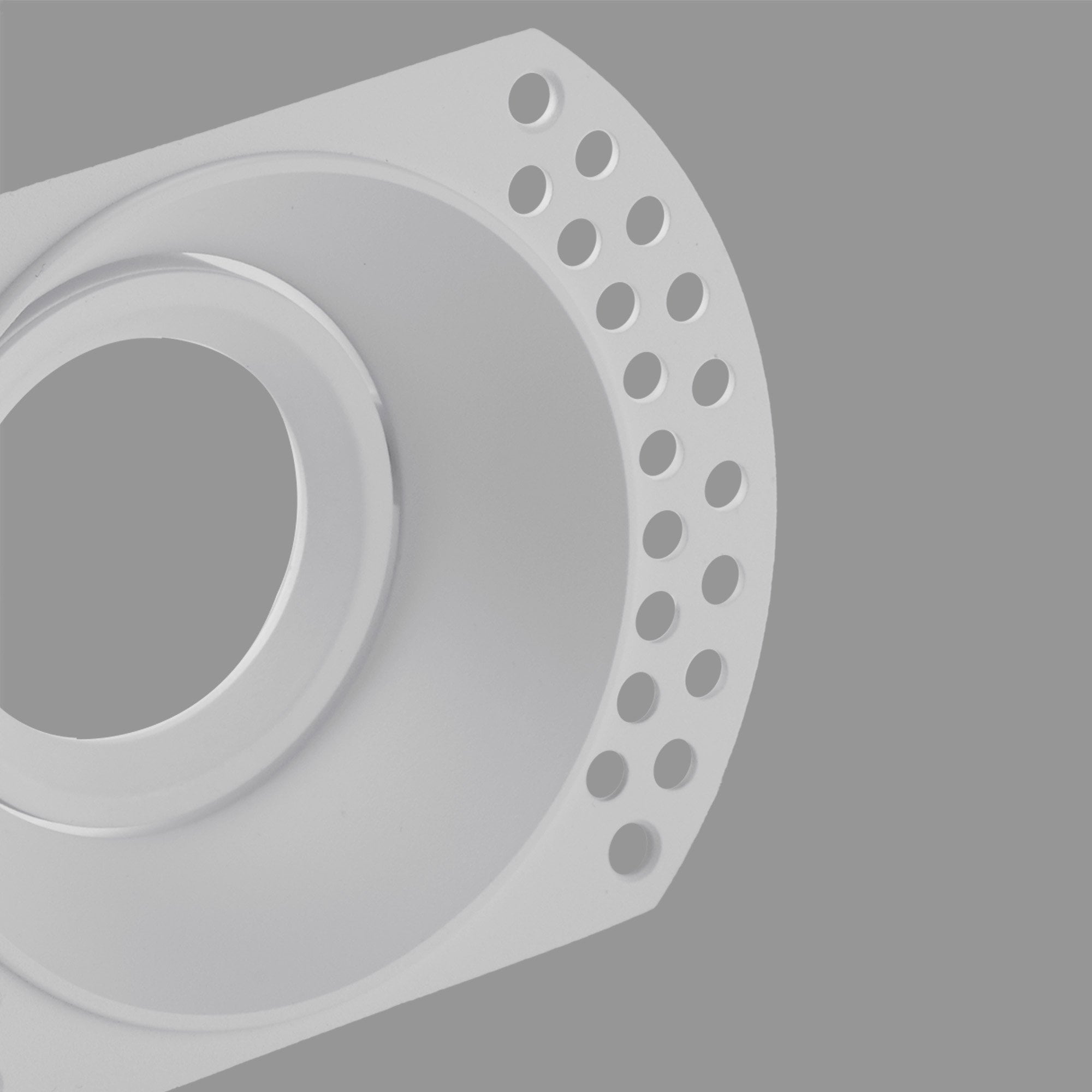 Context Auckland Adjustable Trimless GU10 Downlight - Sand White