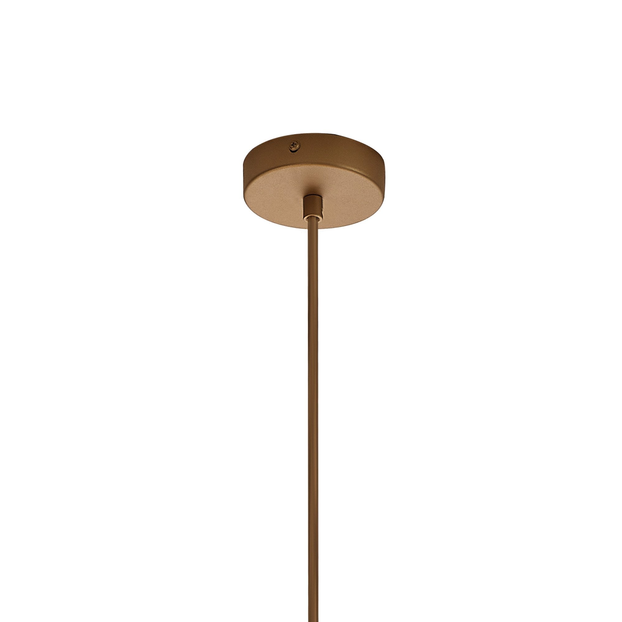 Mantra Kriss 1 Light Squircle Pendant - Bronze
