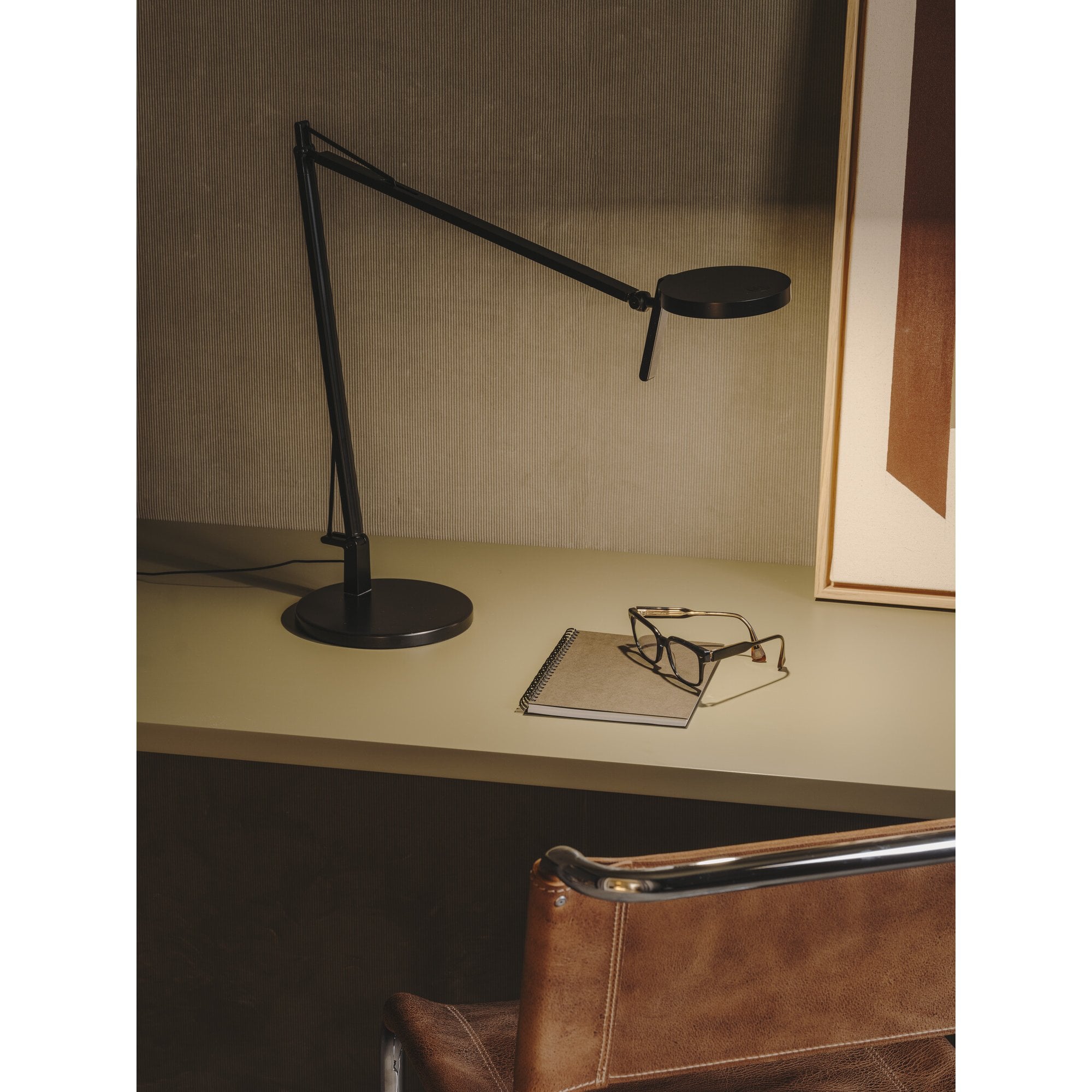 LedsC4 Maca Table Lamp - Textured Black