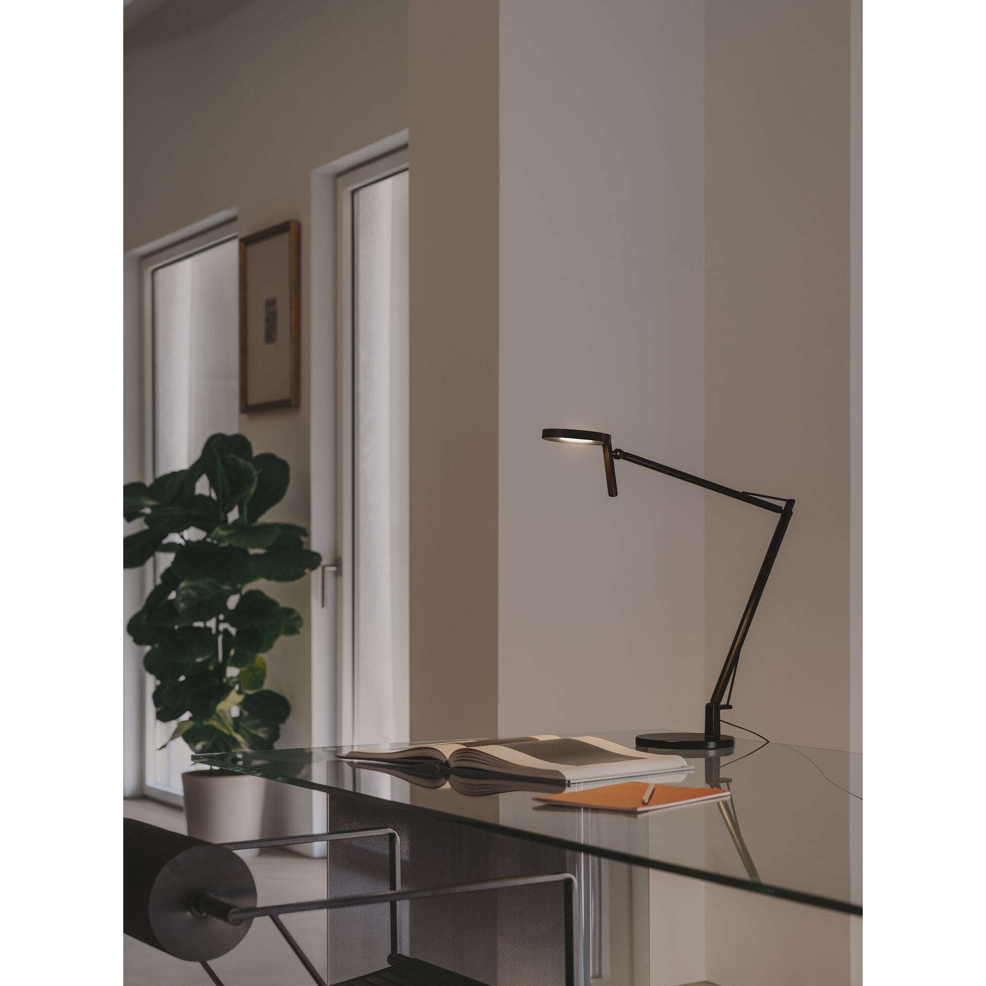 LedsC4 Maca Table Lamp - Textured Black