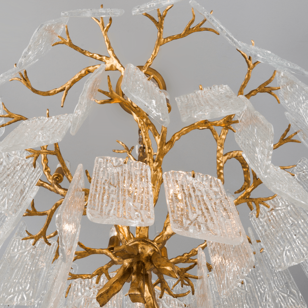 Corbett Piemonte 4 Light Chandelier - Royal Gold