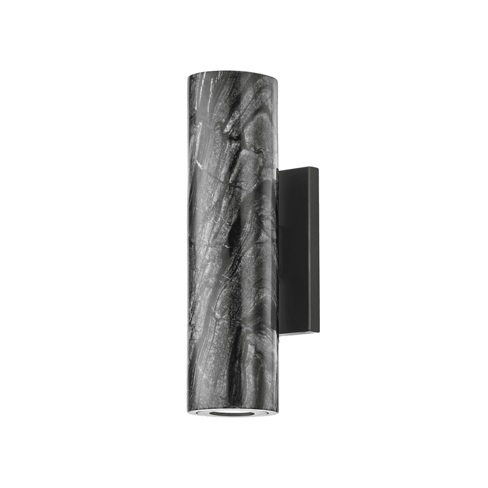 Hudson Valley Predock 2 Light Wall Sconce Light - Black Brass