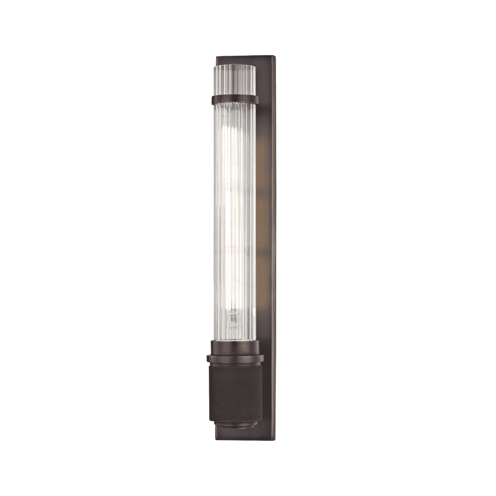 Hudson Valley Shaw 1 Light Wall Sconce Light - Old Bronze