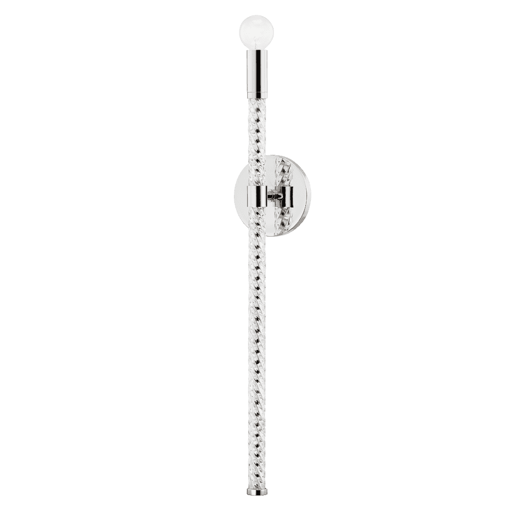Mitzi Pippin 1 Light Wall Sconce Light - Polished Nickel
