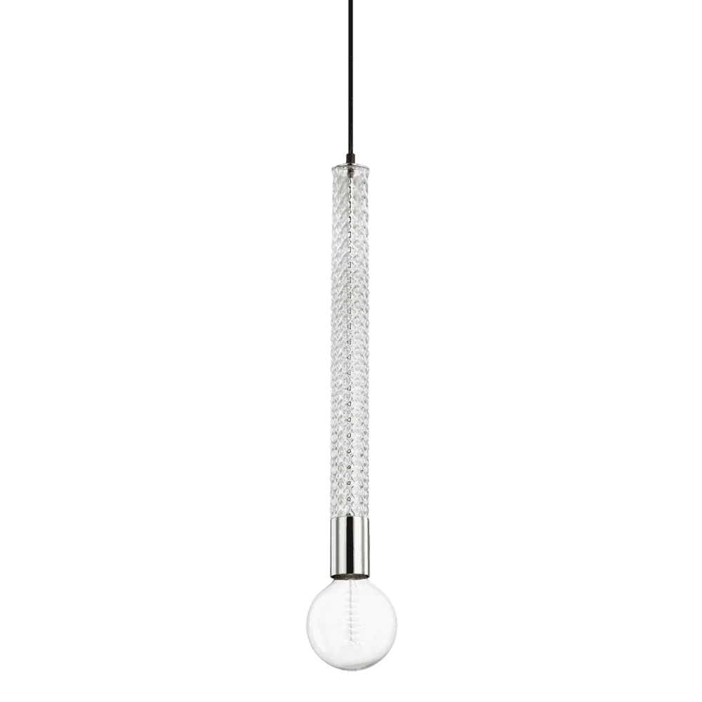 Mitzi Pippin 1 Light Pendant - Polished Nickel