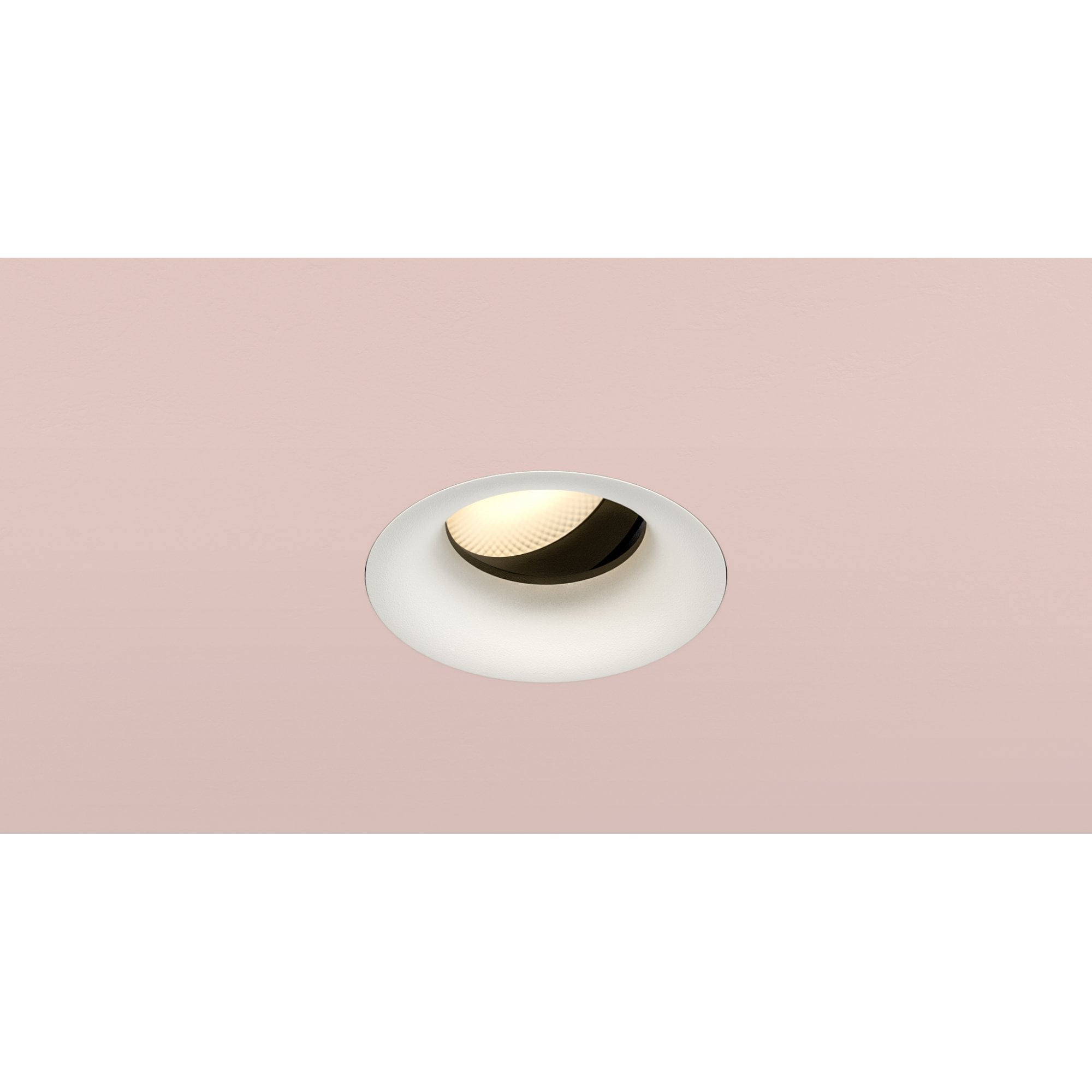 Orluna Camber Adjustable Curved Downlight - Trimless All Purpose Use