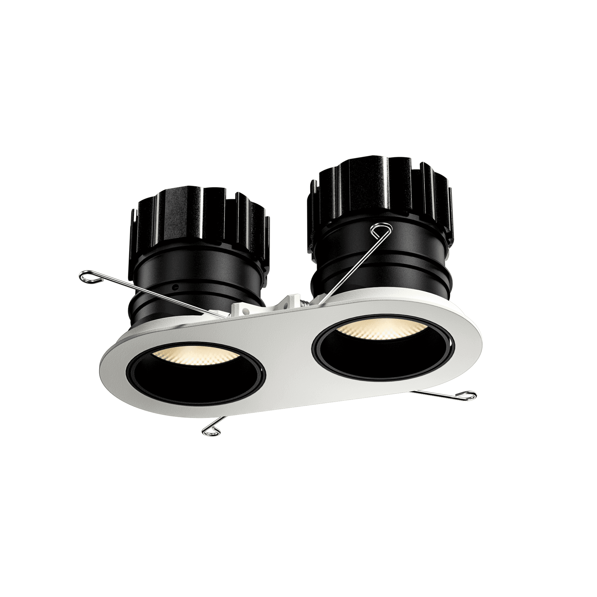 Orluna Dino Twin Adjustable Downlight - All Purpose Darklighter