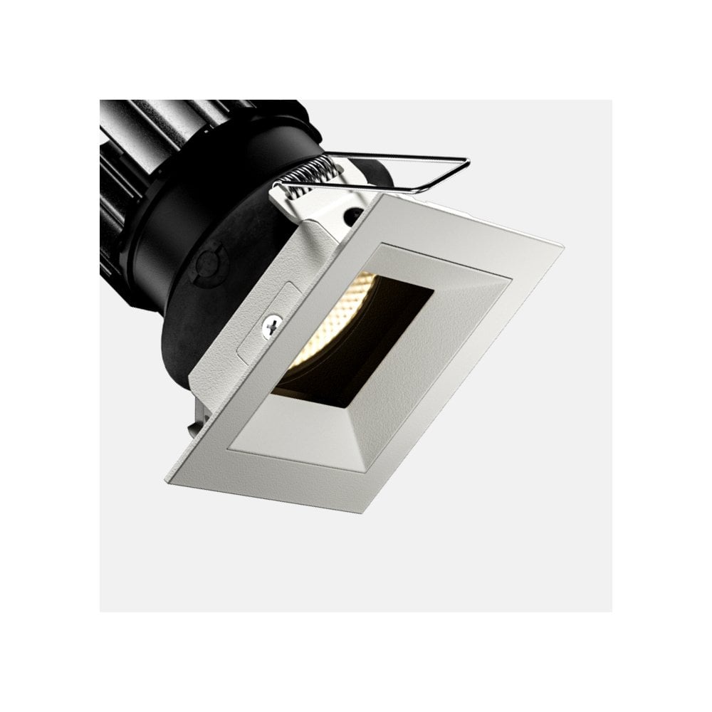 Orluna Riva Adjustable Square Downlight - All White
