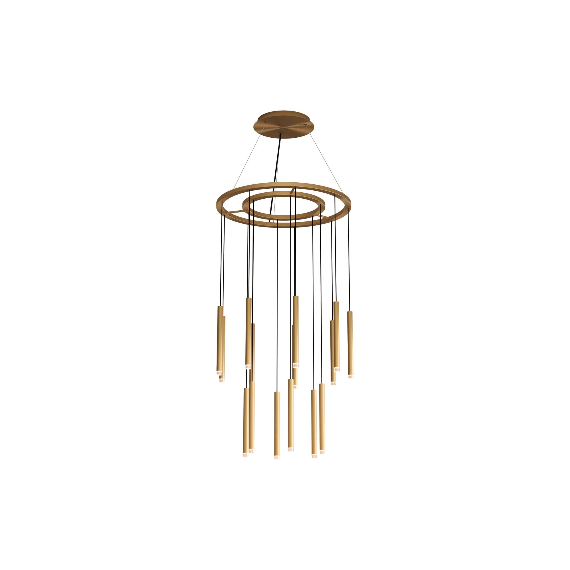 LedsC4 Candle 15 Light Chandelier