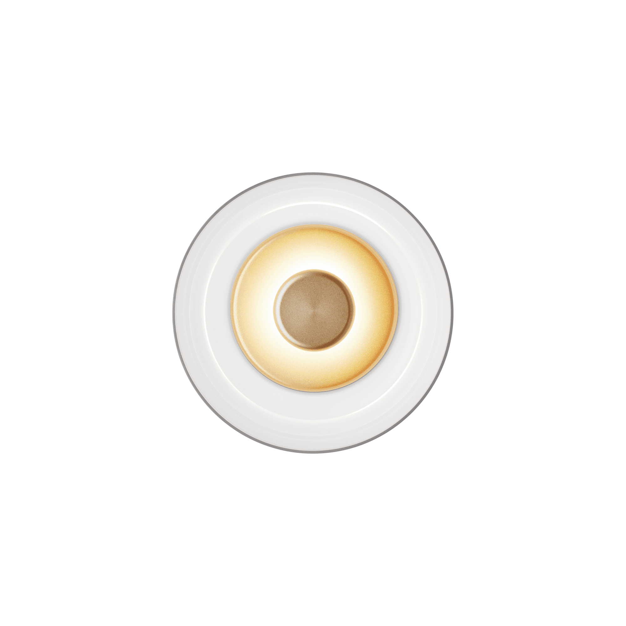 Nuura Blossi Wall Light - Nordic Gold & Opal Glass