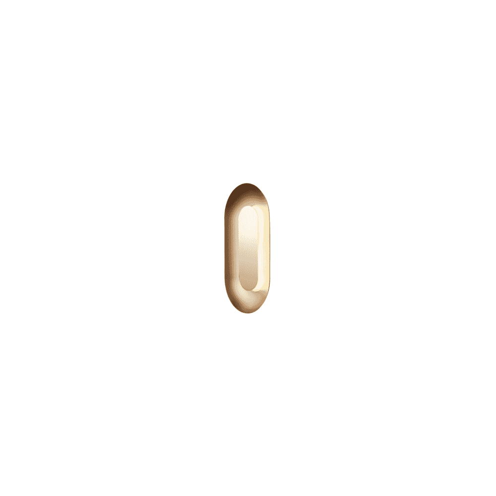 Nuura Sasi Small Wall Light - Brass