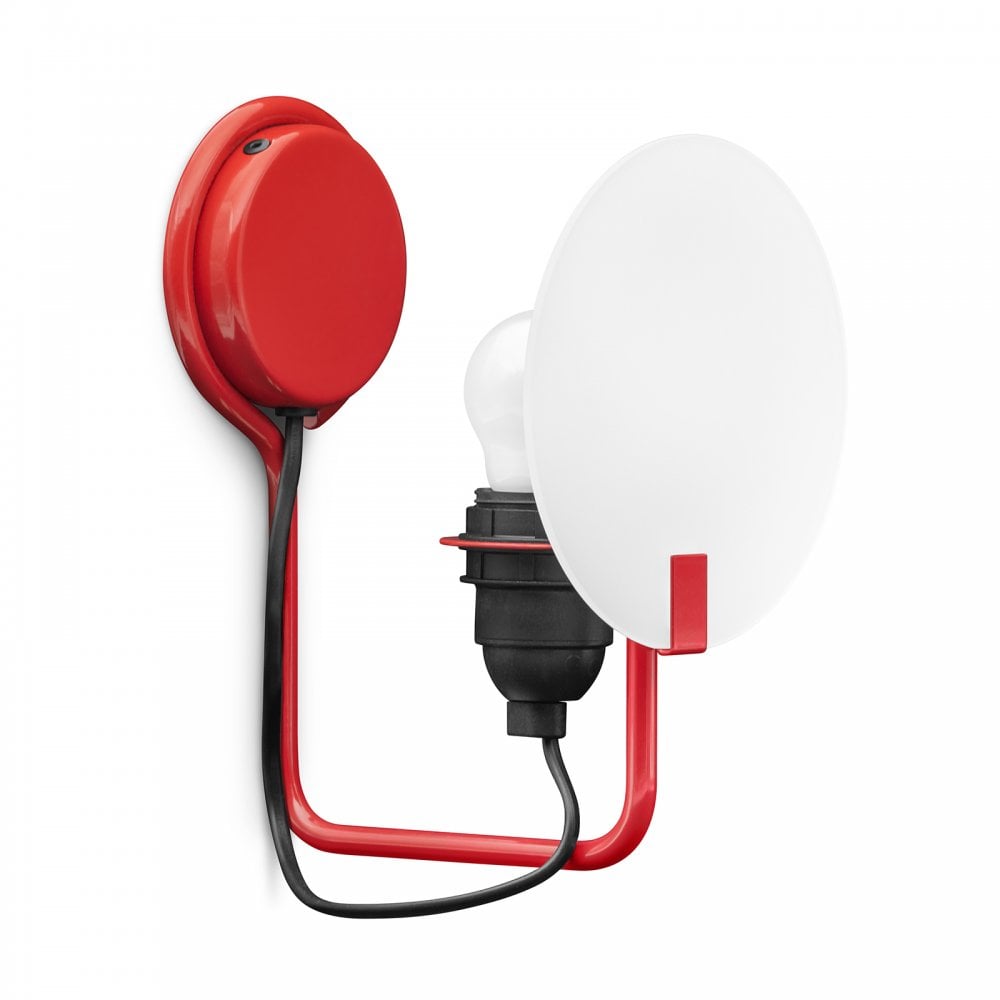 Stilnovo Bugia 1 Light Wall Light - Red