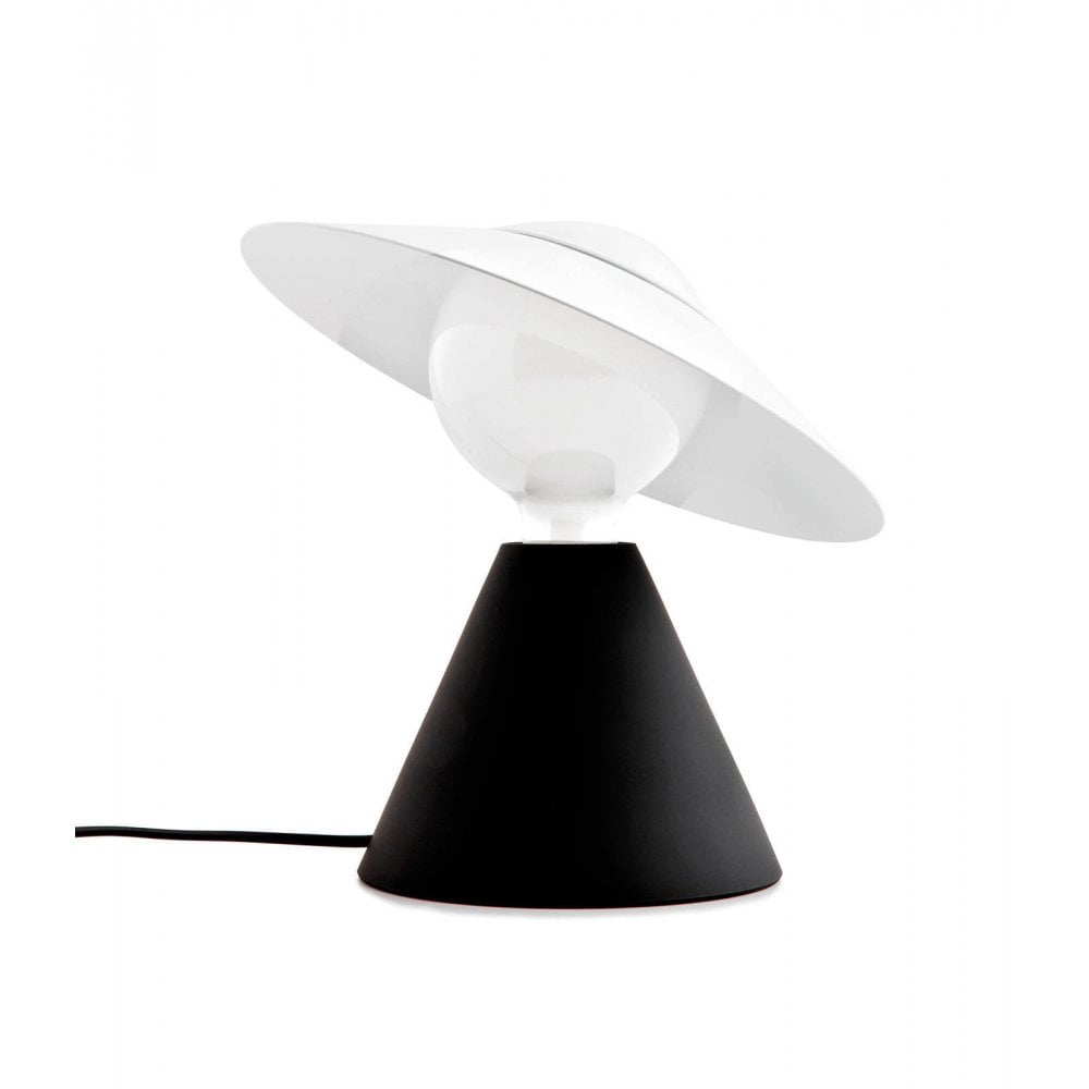 Stilnovo Fante Table Lamp - Black & Matt White