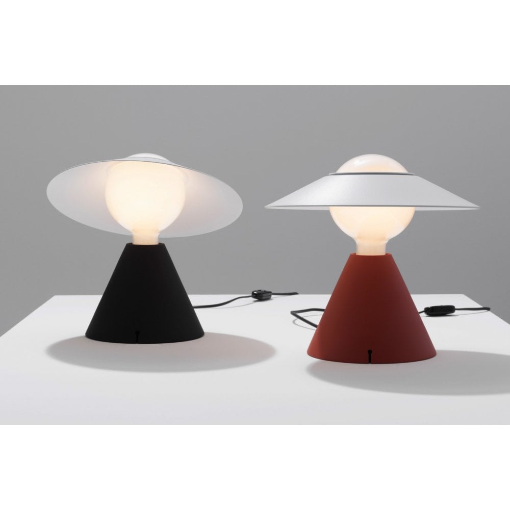Stilnovo Fante Table Lamp - Black & Matt White