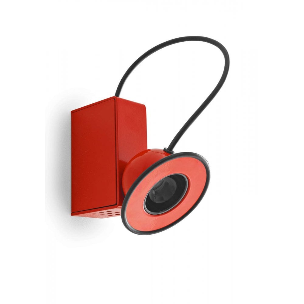 Stilnovo Minibox Wall Light - Iconic Red