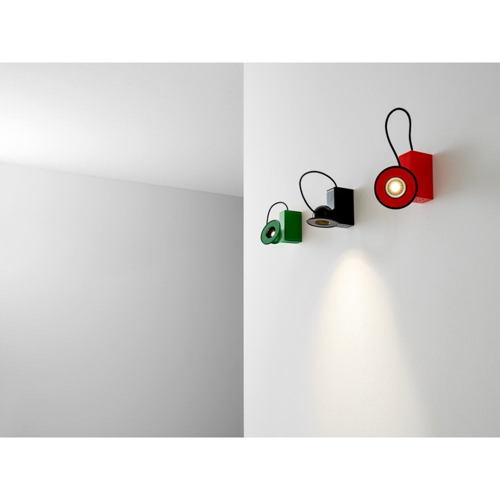Stilnovo Minibox Wall Light - Iconic Red