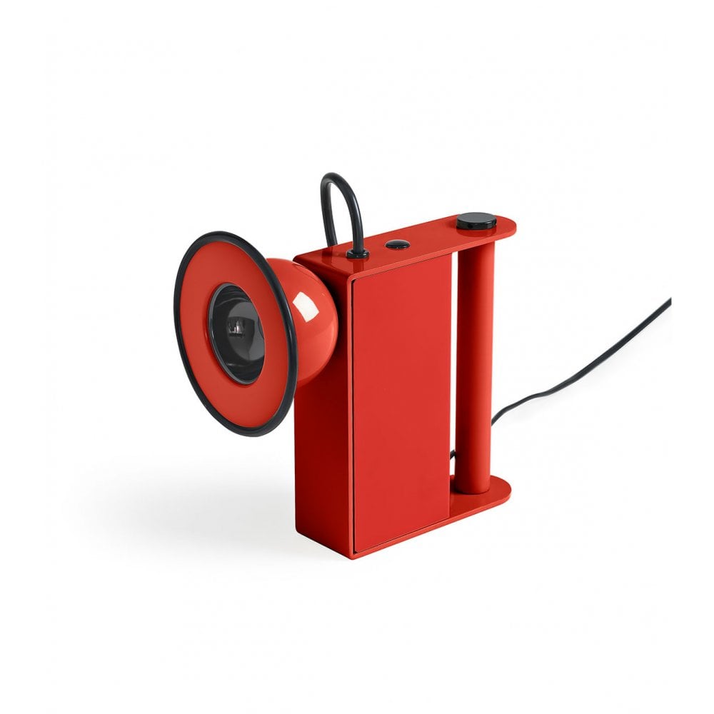 Stilnovo Minibox Table Lamp - Iconic Red
