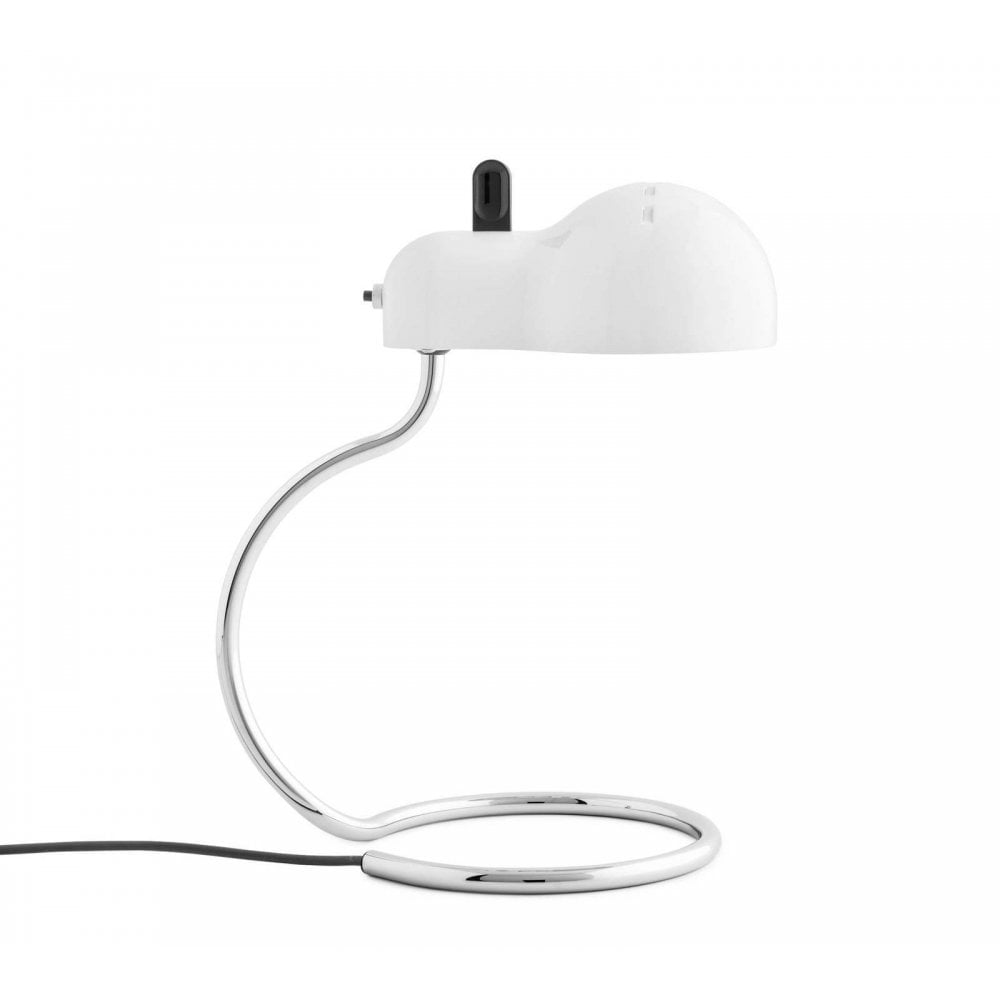 Stilnovo Minitopo Table Lamp - Chrome & White