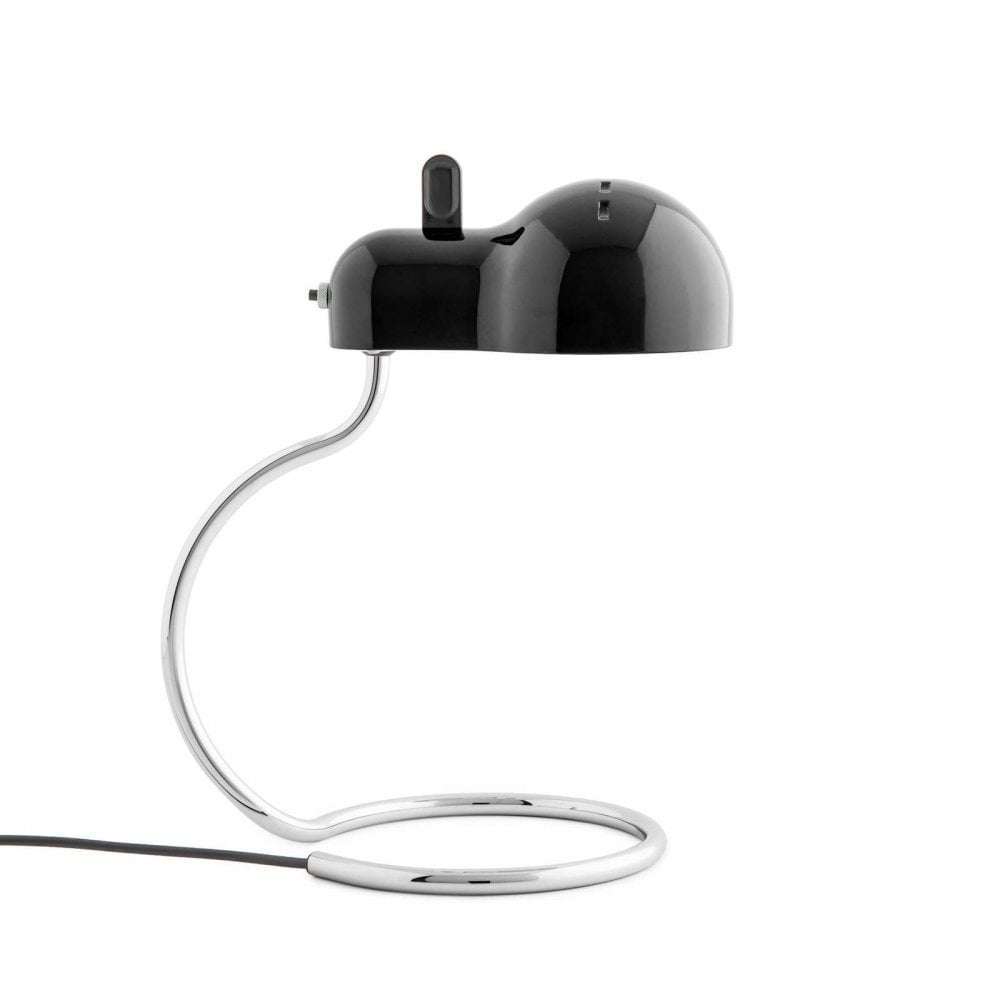 Stilnovo Minitopo Table Lamp - Chrome & Black