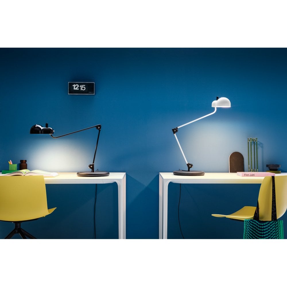 Stilnovo Topo Table Lamp with Base - White