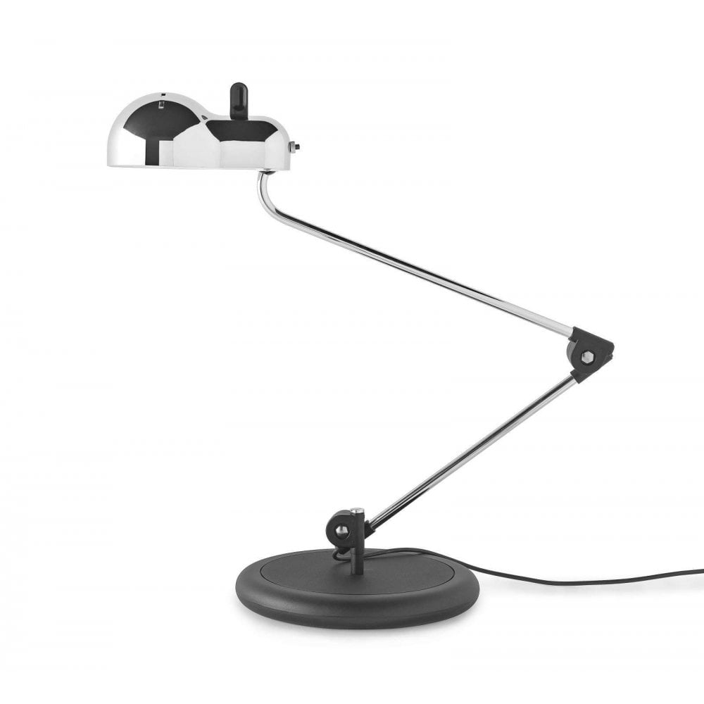 Stilnovo Topo Table Lamp with Base - Chrome