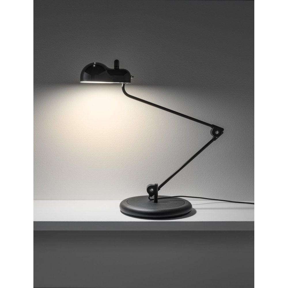 Stilnovo Topo Table Lamp with Base - Black