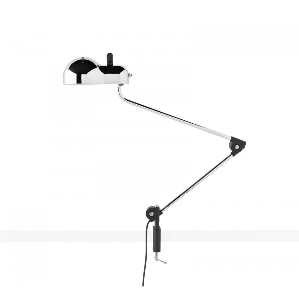 Stilnovo Topo Clamp Table Lamp - Chrome
